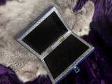 Blue Celtic Pentagram Chest, Velvet Lined Altar Box