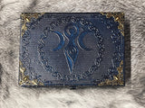 Hecate Triple Moon Goddess Chest, Velvet Lined Altar Box