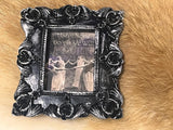 Dancing Witches Frame Creepy Witchy Theme Handmade Small OOAK 2x2 (x6)