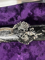 Athame - Lilith 3D Celtic Stainless Steel Double Sided Unsharpened Blade Goddess Deity Sigil