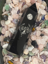 Lilith Obsidian Tower Obelisk 1lb 9.5oz Gemstone Point