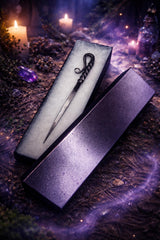 Scribe Hand Forged Railroad Spike 6.5 Inches Twisted Hand Forged Ceremonial Blade Athame