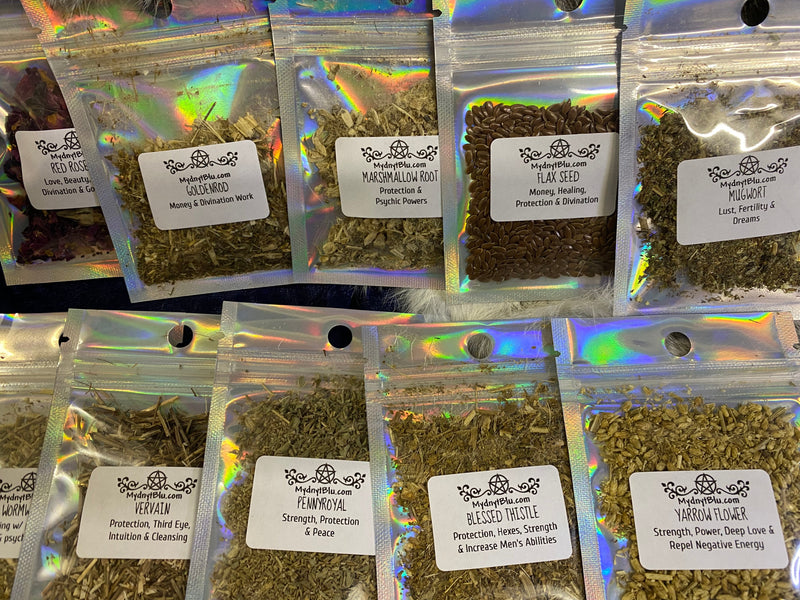 Witches Herb Set - 13 Pouches