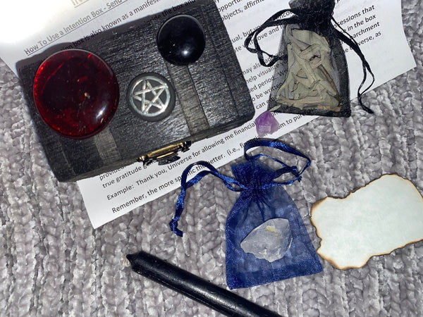 Intention Box - DIY with Ritual and Instructions
