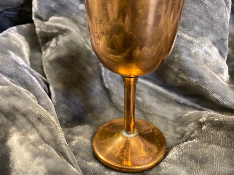 Vintage Copper Chalice