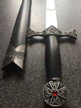 Celtic Short Sword - Red Jewel