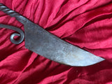 Hand Forged Iron Dagger - 6.5"