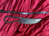 Hand Forged Iron Dagger - 6.5"