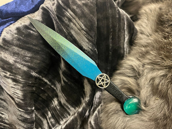 Black/Teal Ombre - Pentacle