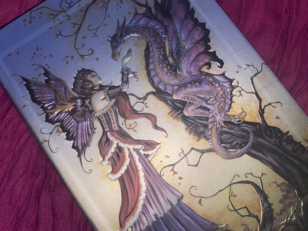 Fairy with Purple Dragon