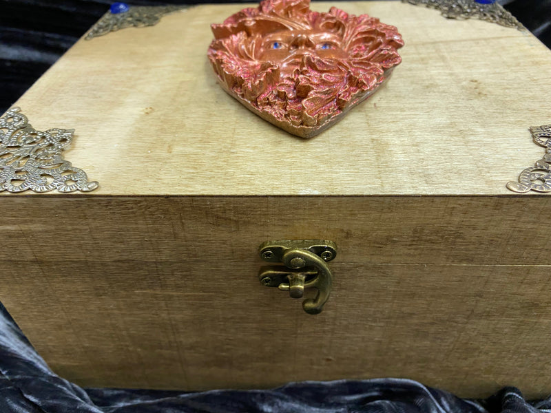 Handmade Pine Box - Gaia