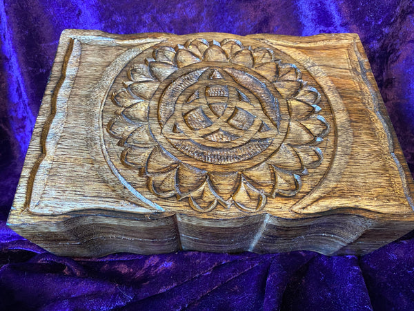 Triquetra Carved Large Box
