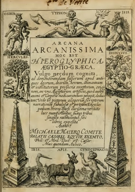 Arcana arcanissima, hoc est, Hieroglyphica aegyptio-graeca - M. Maier (1614) [Latin].pdf