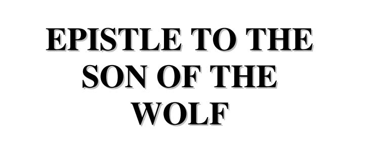 Epistle to the Son of the Wolf.pdf