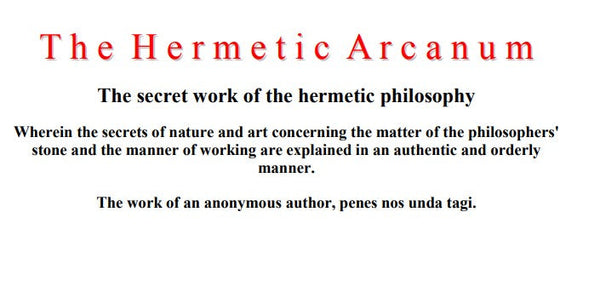 The Hermetic Arcanum.pdf