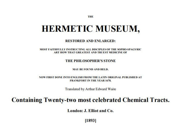 The Hermetic Museum Vols I &  II - A E Waite.pdf