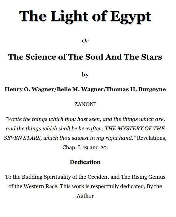 Light Of Egypt The Science Of The Soul & Stars - H Wagner.pdf