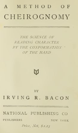 A Method Of Cheirognomy - I R Bacon.pdf