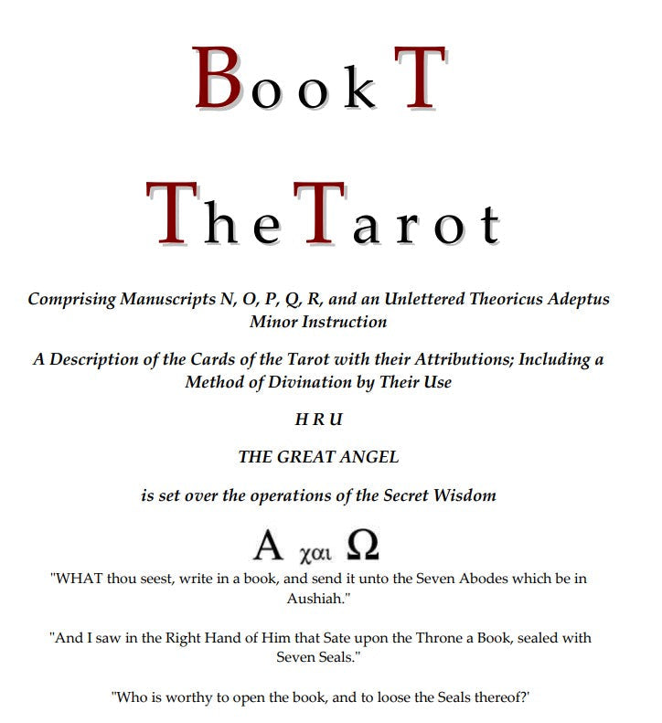 Book T - The Tarot.pdf