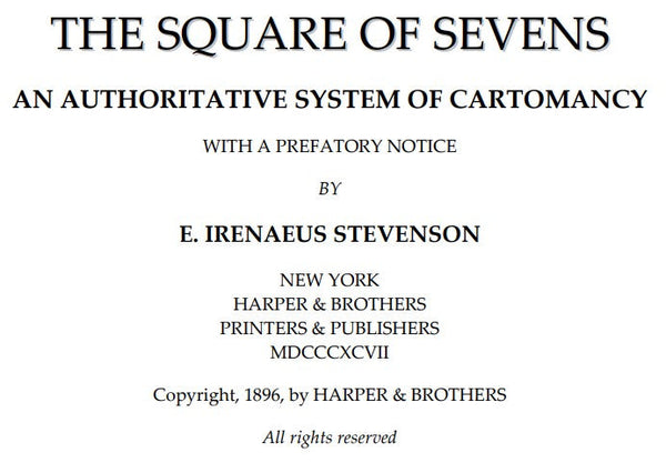 The Square of Sevens  - E I Stevenson.pdf