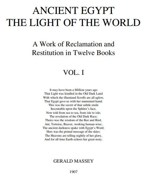 Ancient Egypt The Light of the World Vol 1 - G Massey.pdf