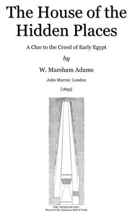 The House Of Hidden Places - W Marsham Adams.pdf