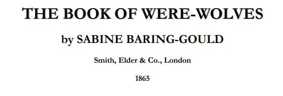 The Book Of Werewolves - S Baring-Gould.pdf