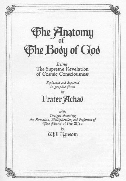 Anatomy of the Body of God - Frater Achad.pdf
