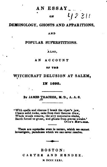 An Essay On Demonology, Ghosts And Apparitions, And Popular Superstitions - J Thacher (1831).pdf