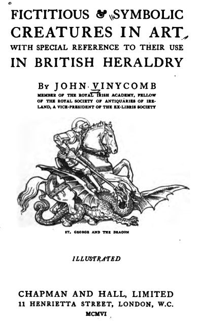 Ficticious & Symbolic Creatures in Art - J Vinycomb.pdf