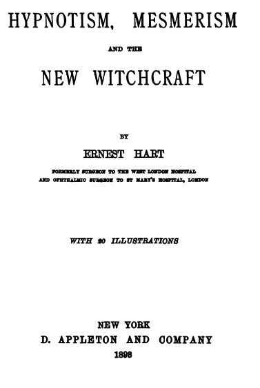 Hypnotism Mesmerism & the New Witchcraft - E Hart.pdf