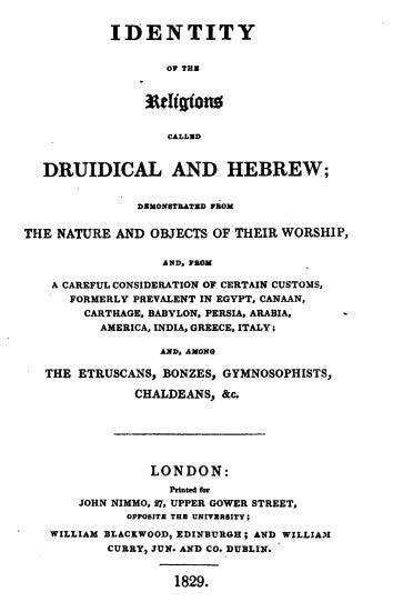 Identity of the Religions Called Druidical & Hebrew.pdf