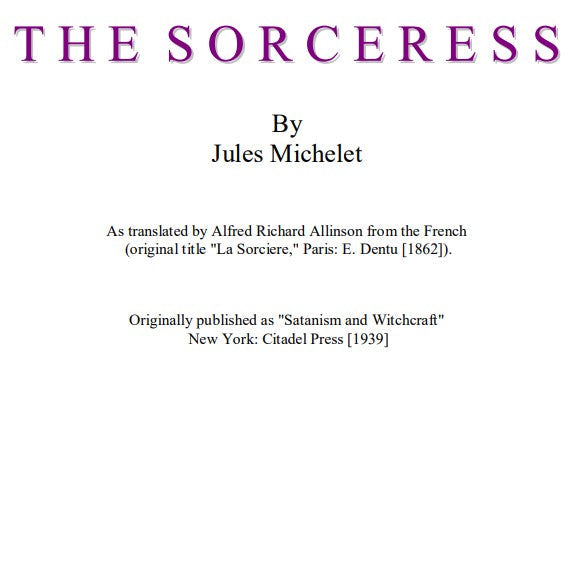 The Sorceress - J Michelet.pdf