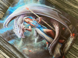 Dragon Mage Canvas Print - Anne Stokes 13827