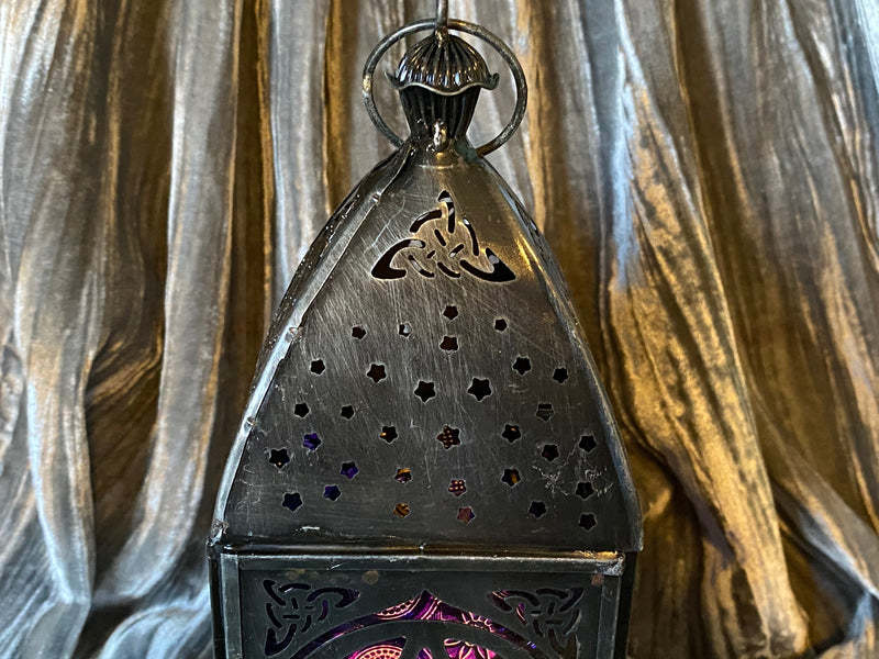 Moroccan Hanging Lantern, Pentagram