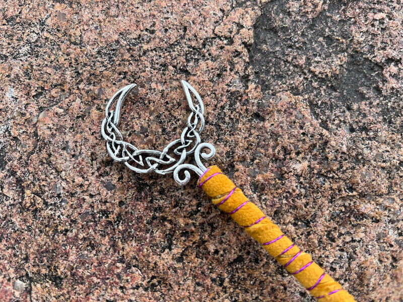 Candle Scribe / Wand - Celtic Knot Moon
