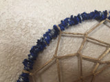 Star Moon Dream Catcher Blue Bronze