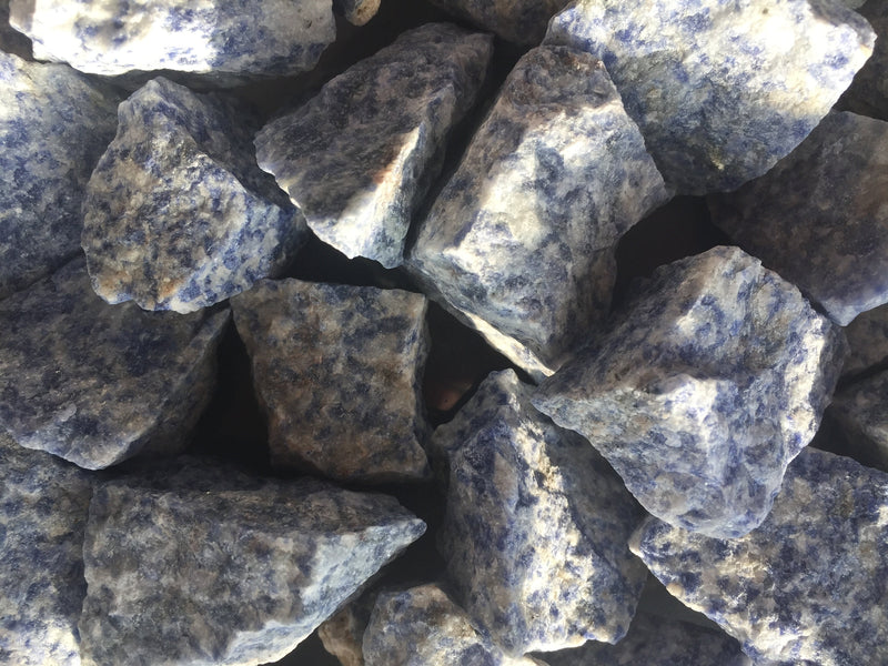 Blue Sodalite Rough Gemstone