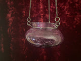 Moroccan Hanging Glass Candle Holder You Choose Color