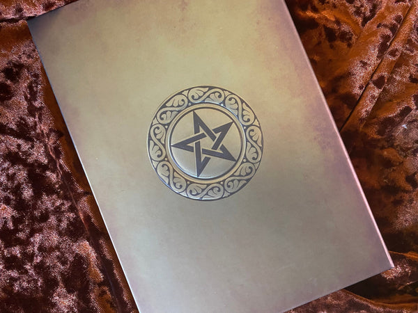 Grimoire Blank Book of Spells/Book of Shadows 5x8 Hardback